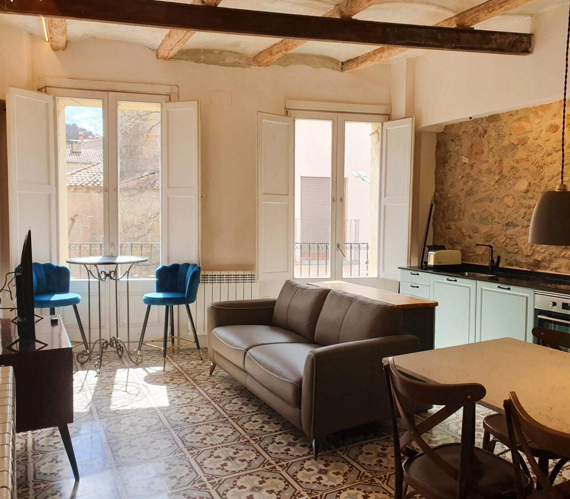 Casa Clotilde - Apartamento Elegante Y Comodo En Sant Joan De Les Abadesses Luaran gambar